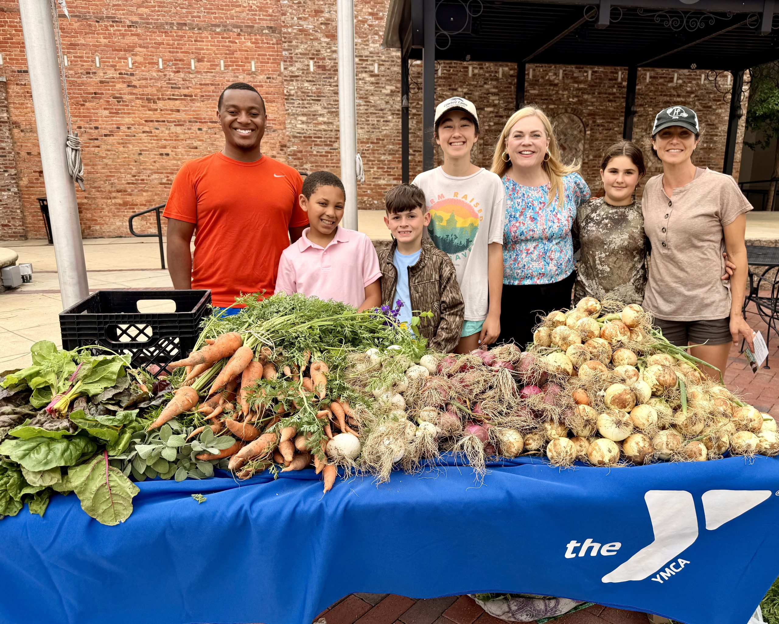 The Farmers Market in Downtown Clanton