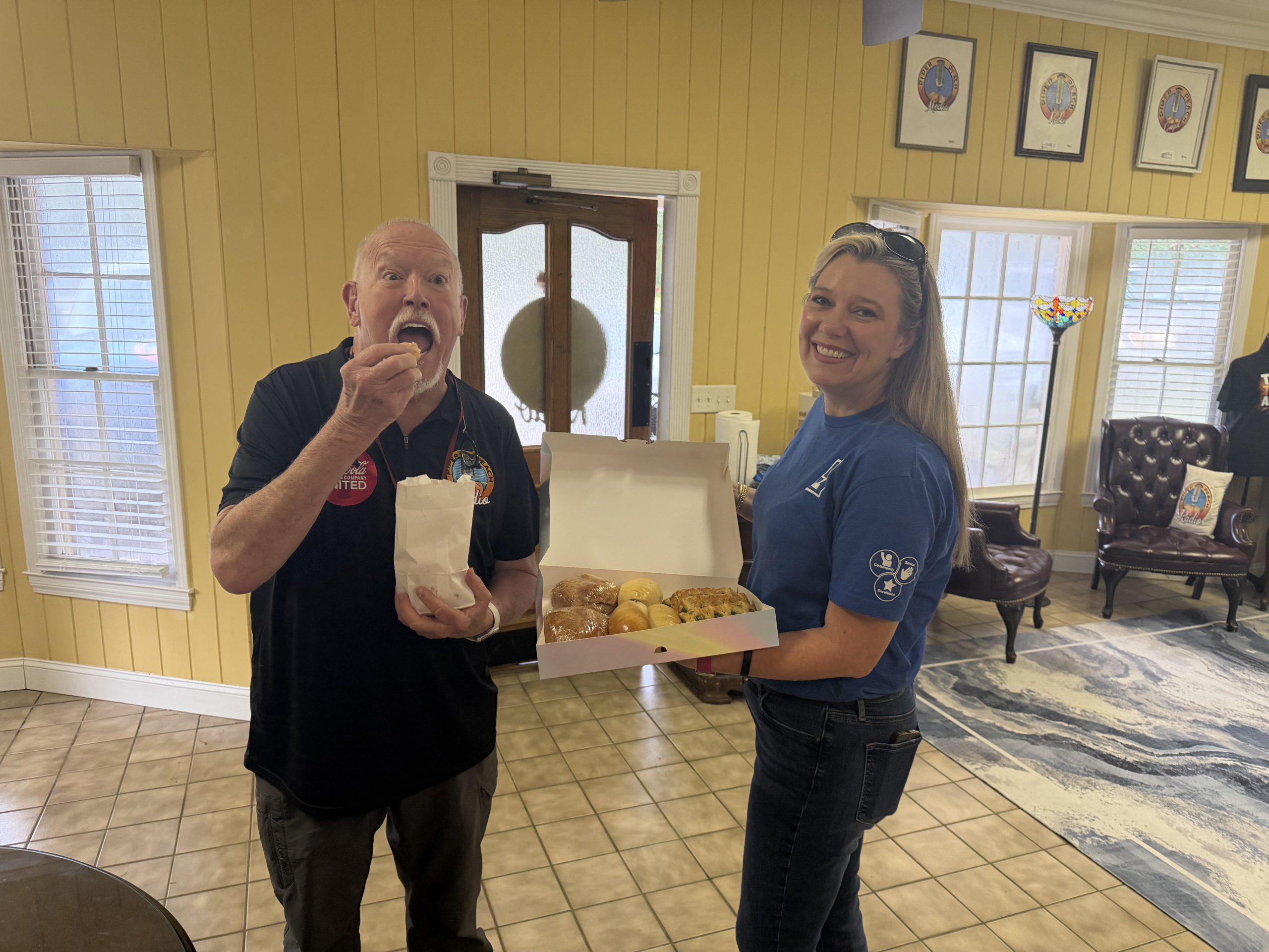 First Bank of Alabama was keeping Us Guessing All Week!
